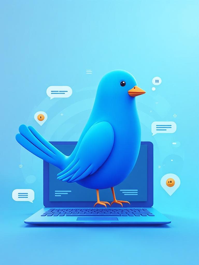 Ilustração de automação de conversas